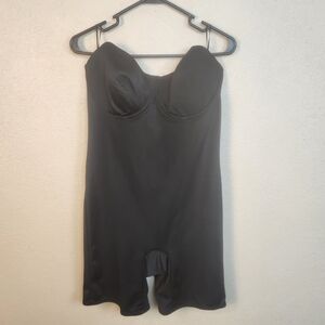 Marilyn Monroe Black Strapless Shapewear 3X (5954)
